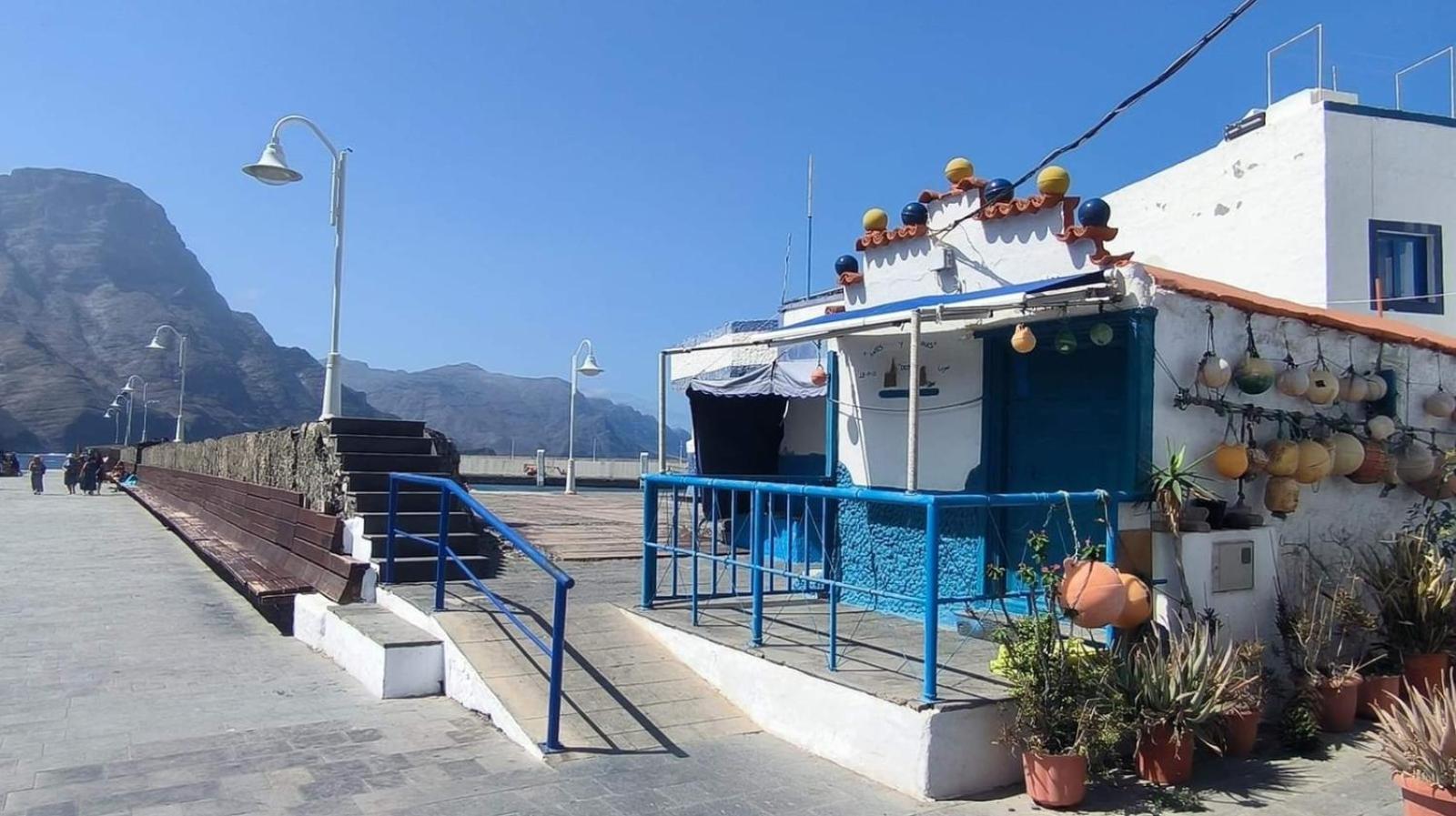 Apartamento Casa Bimba Agaete Con Terraza Y Ducha Exterior Exterior foto