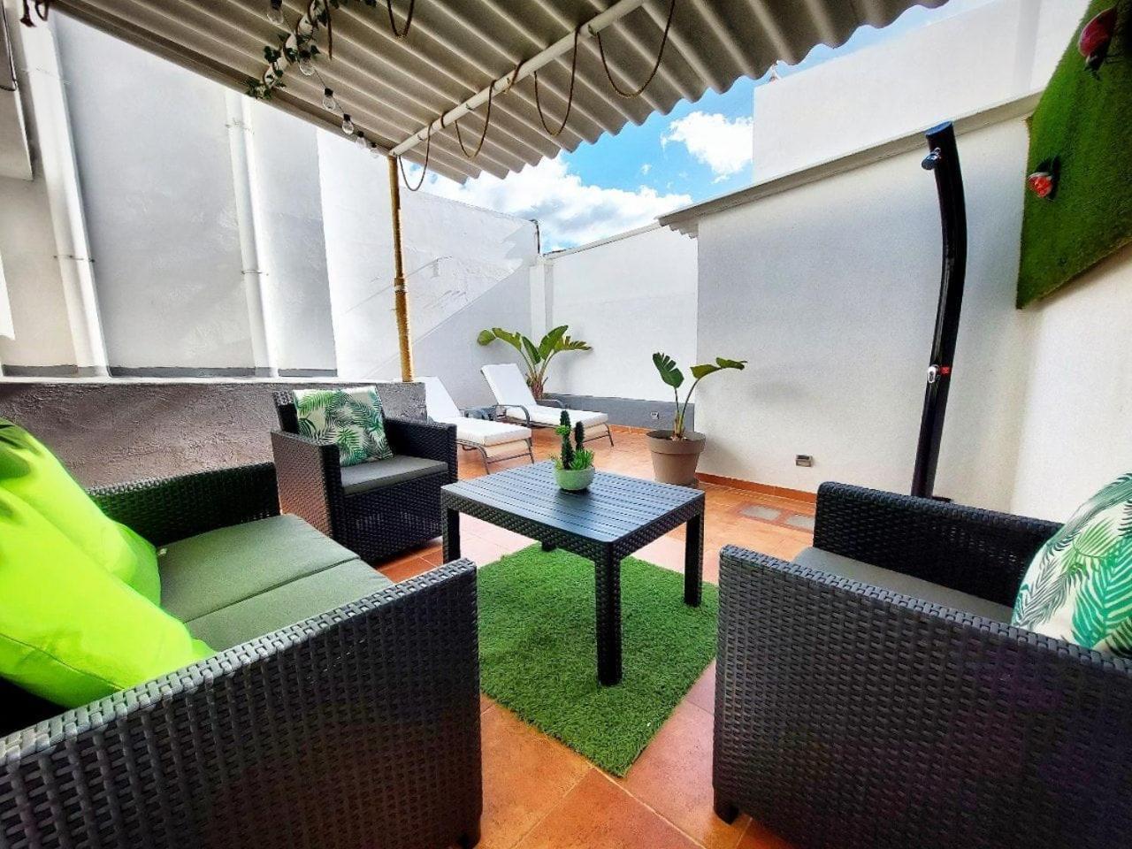 Apartamento Casa Bimba Agaete Con Terraza Y Ducha Exterior Exterior foto