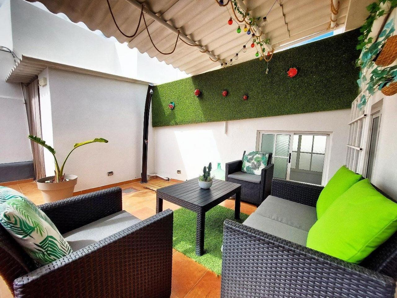 Apartamento Casa Bimba Agaete Con Terraza Y Ducha Exterior Exterior foto